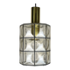glashuette limburg hanging LAMP 1960's 70's glass pendant light model P292