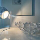 Per Lütken for Royal Copenhagen - Musling Mussel bowl. Vintage Crystal bowl. Unique glass bowl.