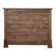 Commode en noyer massif