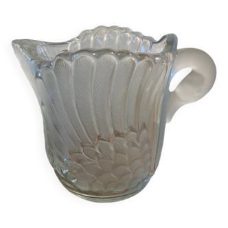Art deco crystal carafe