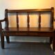 Old oak bench