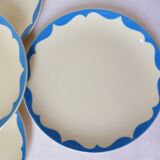 5 dessert plates from Gien model Catherine 220552