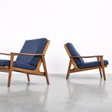 Vintage Mid-Century Australian Modern Teak Sofa & Armchairs by Parker Furniture