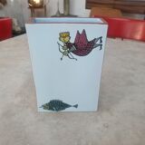Swedish ceramic vase by stig lindberg signed