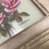 Vintage rose painting