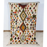 Handmade tribal berber carpet 194 x 133 cm