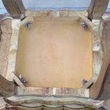 Set of three nesting tables in gilded wood in Florentine style Hollywo.