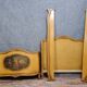 Louis XV basket-shaped bed in lacquered and painted wood circa 1900
