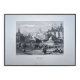 Madrid, Alcalá Street. Old engraving, printed in 1841.