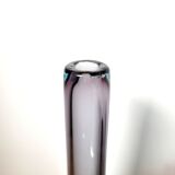 Sommerso Murano glass soliflore vase