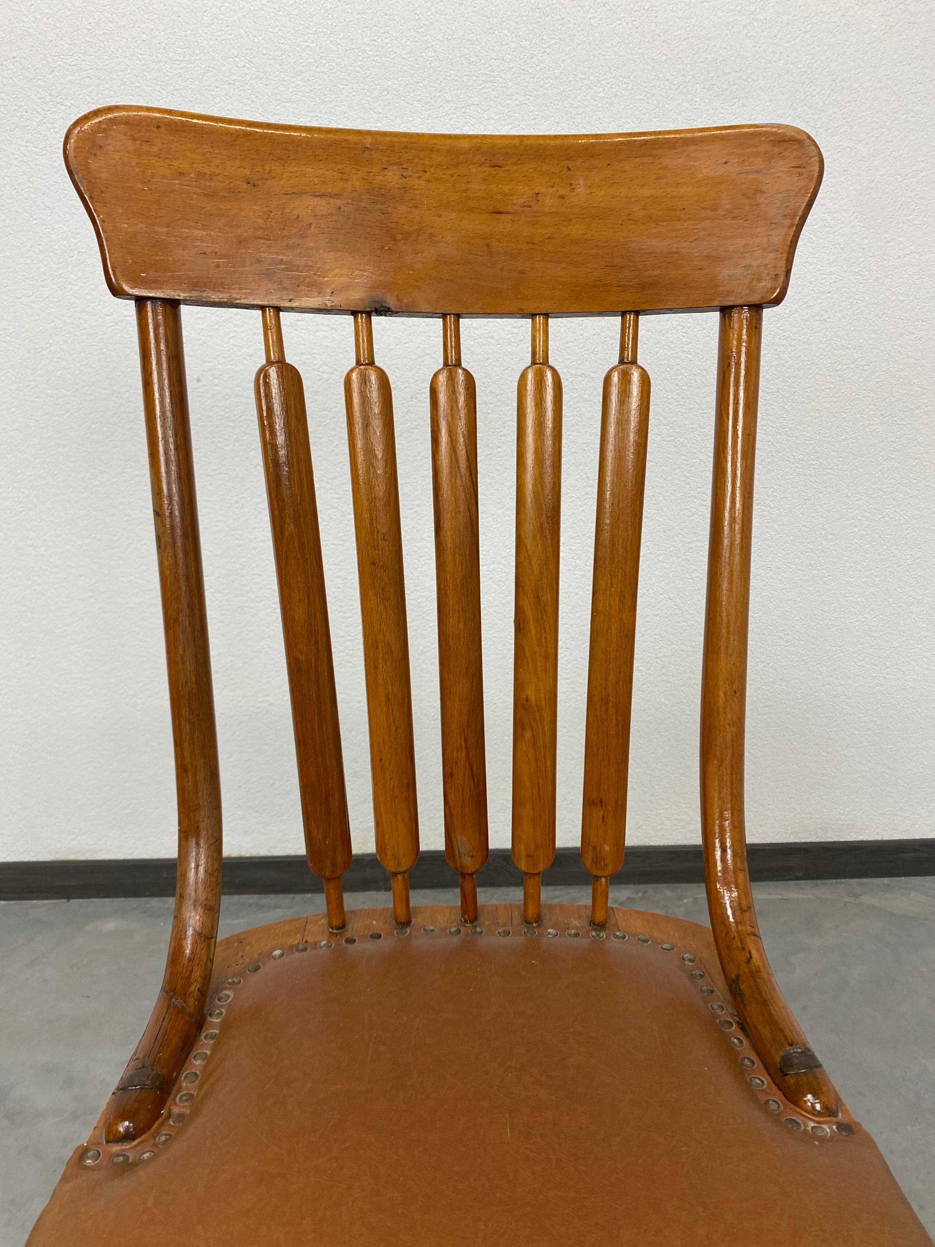 Chaises de salle à manger dans le style d'Adolf Loos