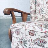 Set of High Wing Back Armchairs, 1900s