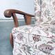 Set of High Wing Back Armchairs, 1900s