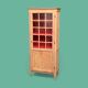 Armoire bonnetière parisienne vintage bois brut