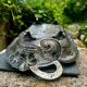Large silver Art Nouveau platter