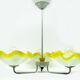 Mid-century chandelier from Polam, Poland, 1960s
