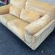 Roche Bobois 2-3 seater convertible sofa bed in velvet fabric