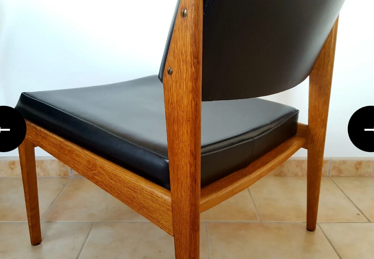 French design armchairs 1950