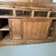 Large antique display cabinet made of solid wood – Late 19th century