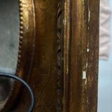 Gilded wooden mirror