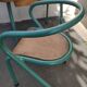 Ensemble chaise par Jacques Hitier et bureau Mullca