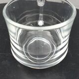 Set 11 cup vintage Duralex transparent glass