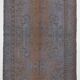 Slate Blue & Taupe Decorative Turkish Vintage Carpet Rug, 176x279 Cm