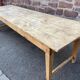 Table de ferme 300 cm en sapin 1900