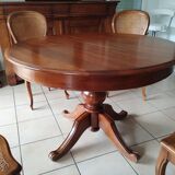 Table merisier massif