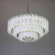 Glass tube chandeliers from Murano by Doria, Germany, 1960s.