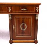 Large double-sided Empire-style desk, France, circa 1870. After renovation.