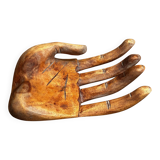 Large Carved Wooden Hand - 1950s