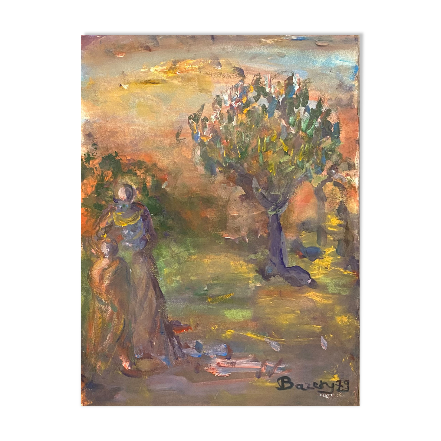 A visit to the tree by Henriette Barety