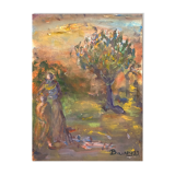 A visit to the tree by Henriette Barety