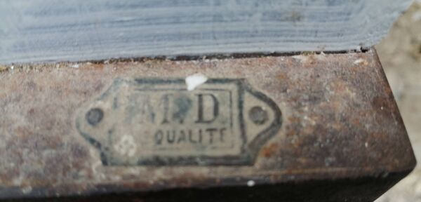 Porte en pin vitrée (6 carreaux) avec son imposte et son volet amovible