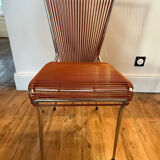 Three 1960s Scoubidou chairs