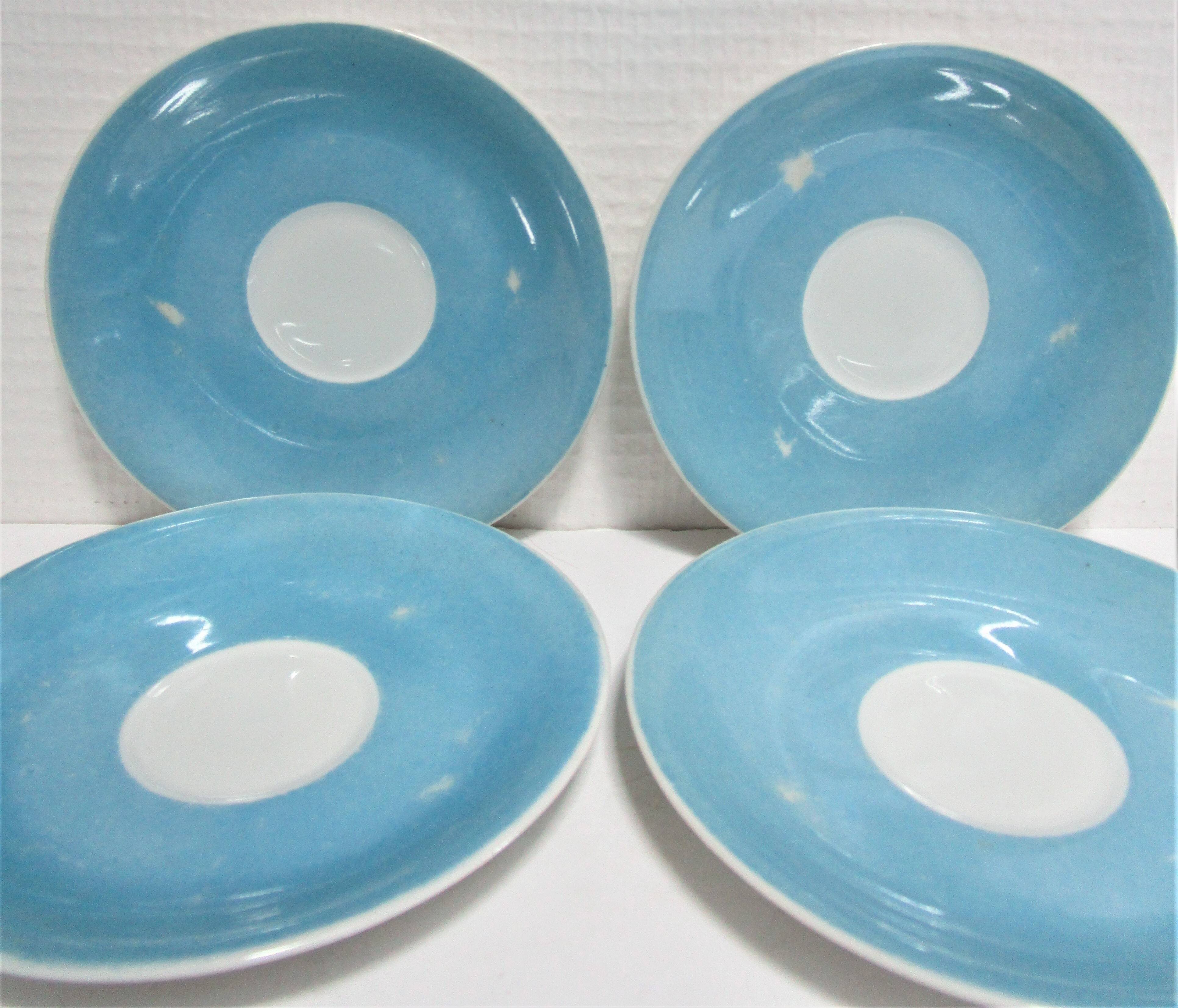Limoges porcelain parakeet decor coffee service
