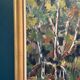 Original Swedish Oil on Panel – “Forest” by Arvid Herbert