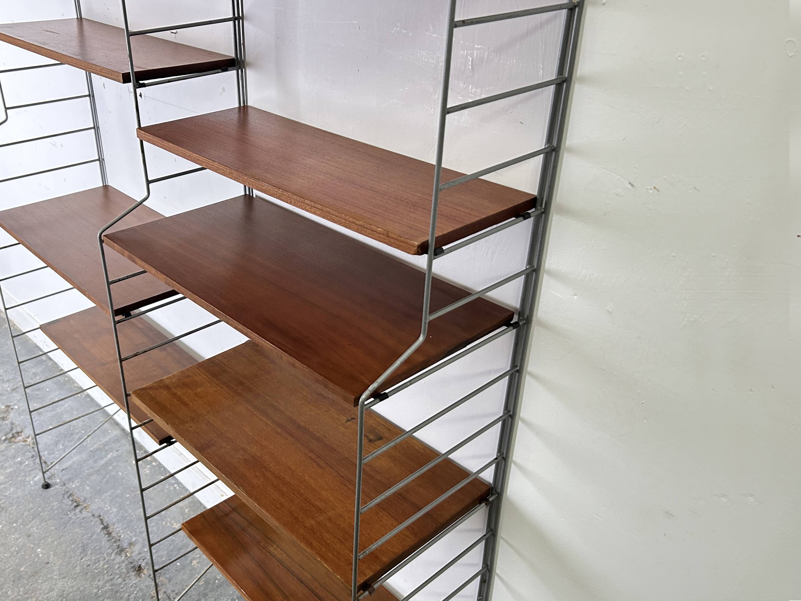 1960s Mid-Century shelving system by Brianco