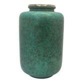 Vase Argenta de Wilhem Kage pour Gustavsberg, Suède, 1950, signé