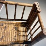 Foldable bamboo shelf