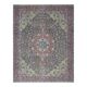 1970s Vintage Persian Handmade Wool Cotton Brown Area Rug 300x386