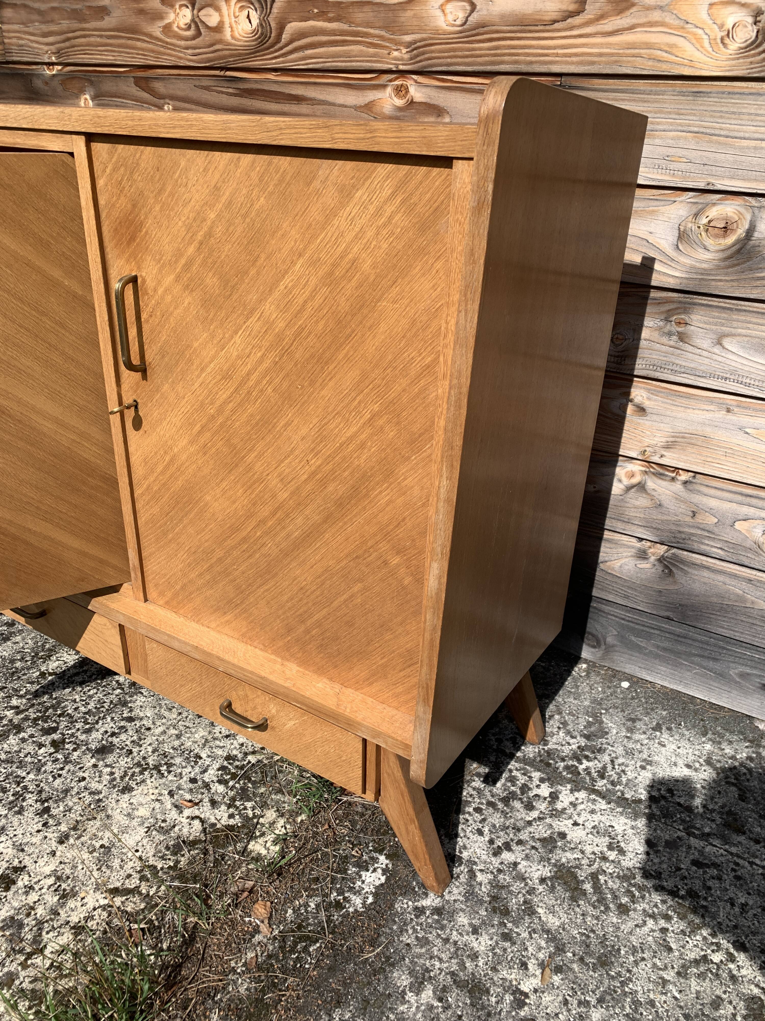 French oak sideboard from the 60s