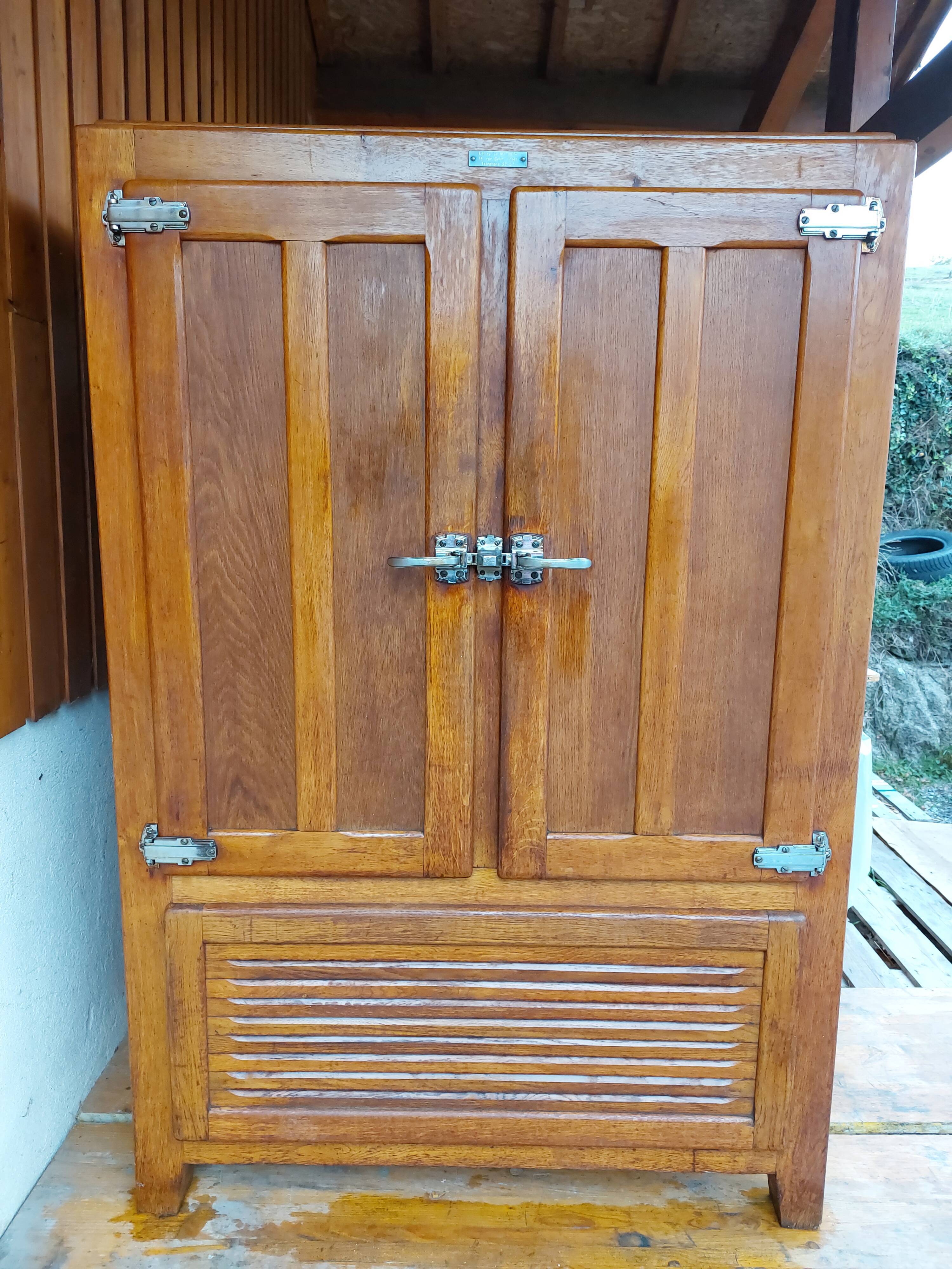 Wooden fridge furniture