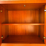 Vintage Scandinavian teak chest of drawers, 1960.