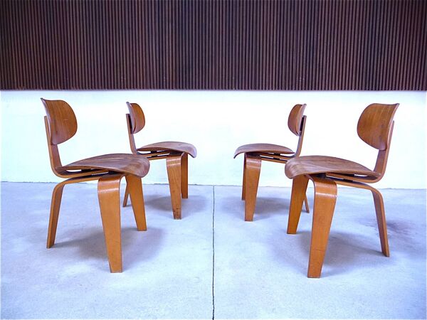 Chaises de salle à manger 'SE 42' par Egon Eiermann pour Wilde & Spieth, Allemagne 1949, Ensemble de 4
