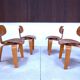 Model 'SE 42' Dining Chairs by Egon Eiermann for Wilde & Spieth, Germany 1949, Set of 4
