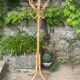 Porte manteau perroquet en rotin 70’