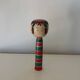 Vintage 1986 Signed Kuniei Traditional Japanese Kokeshi Doll in Wood