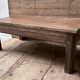 Burmese teak coffee table